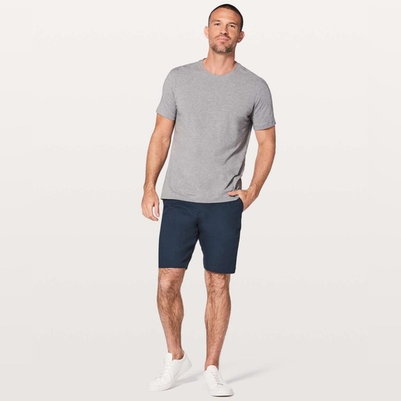 Lululemon Commission Short Slim Chino 9" True Navy - Picture 3 of 12